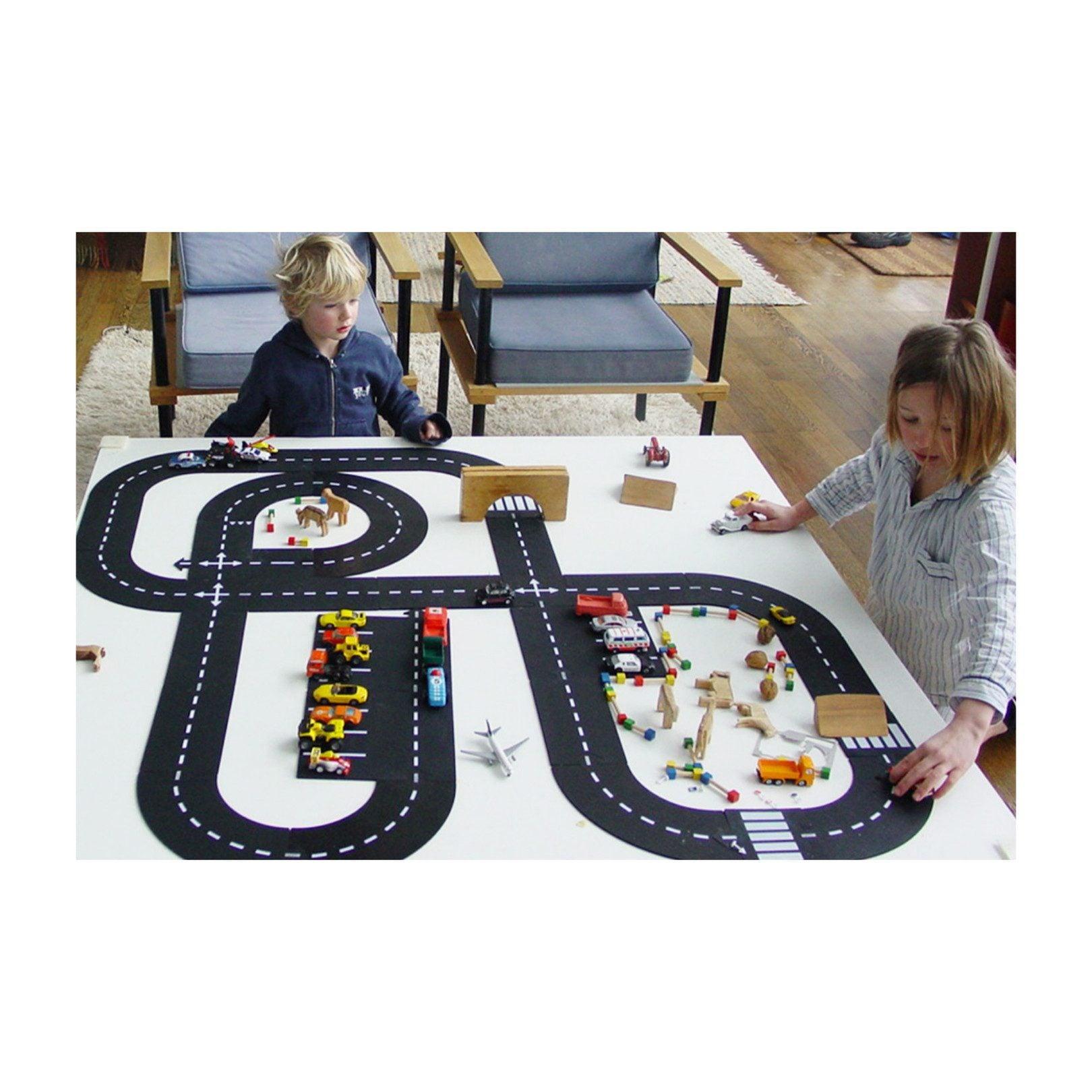 WayToPlay Flexible Play Road - King of the Road, 40 pieces - Why and Whale