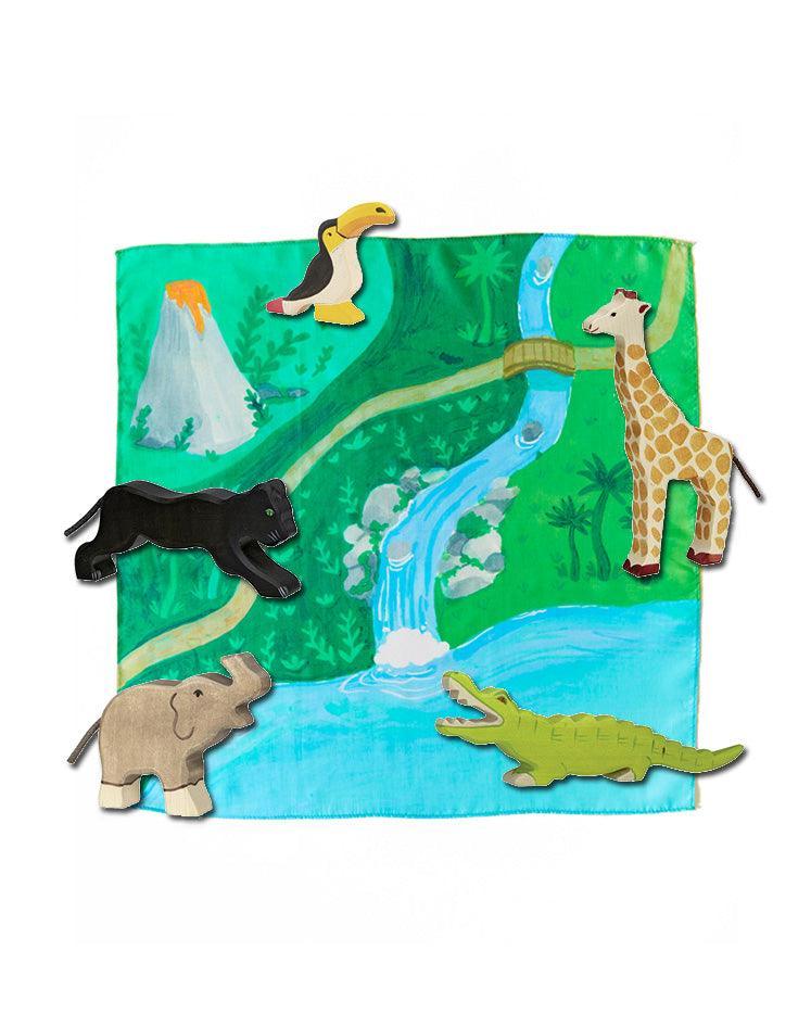Wild Animals Playscape Set - Why and Whale