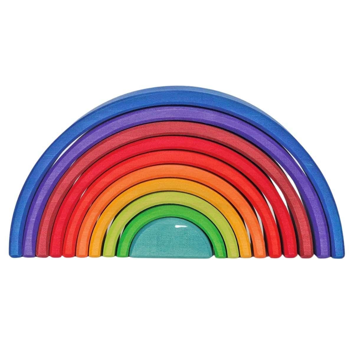 Wooden Counting Rainbow - Why and Whale