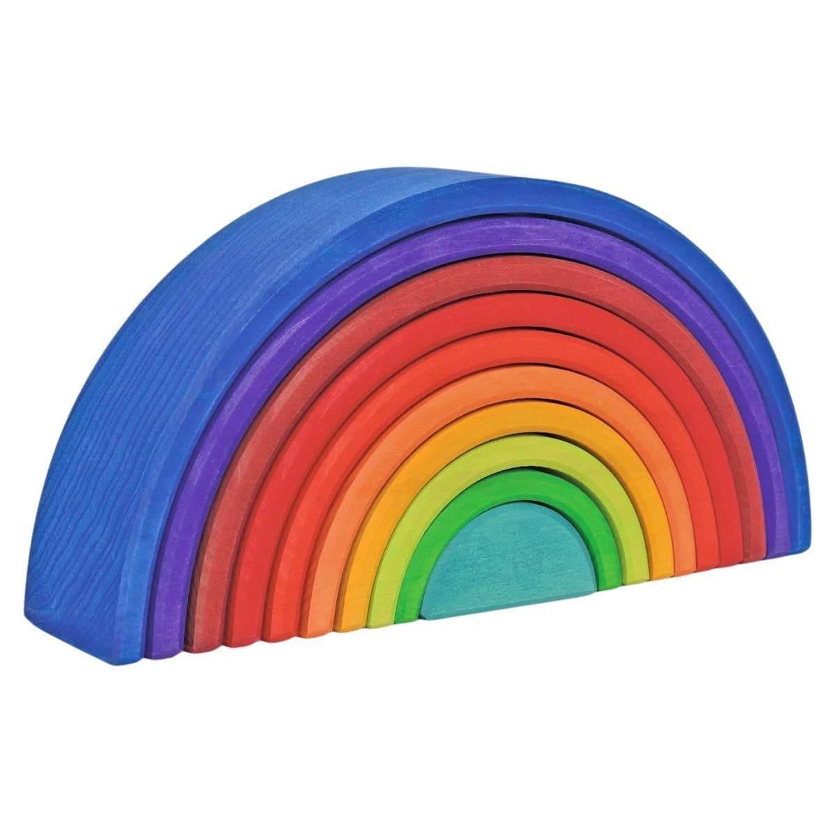 Wooden Counting Rainbow - Why and Whale