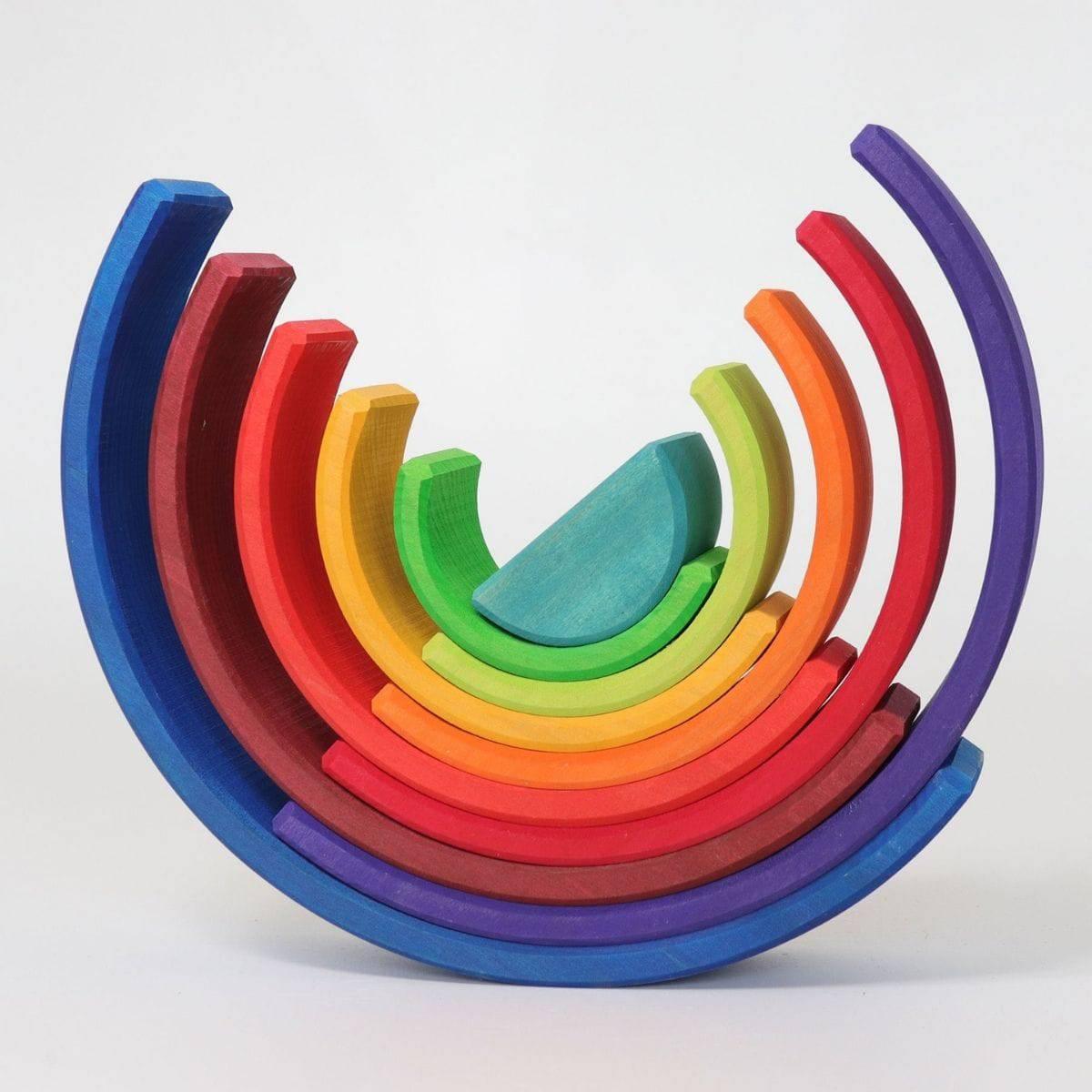 Wooden Counting Rainbow - Why and Whale