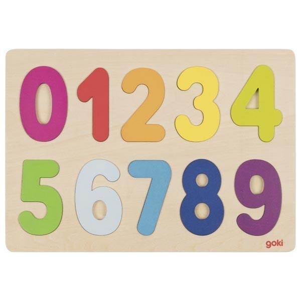 Wooden Number Puzzle - Why and Whale