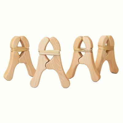 Wooden Play Clip, EACH - Why and Whale