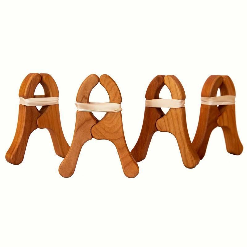 Wooden Play Clip, EACH - Why and Whale