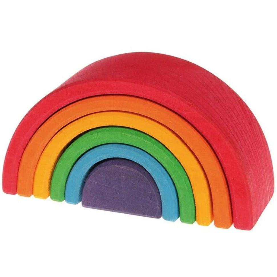Wooden Rainbow Tunnel - 6 Piece - Why and Whale