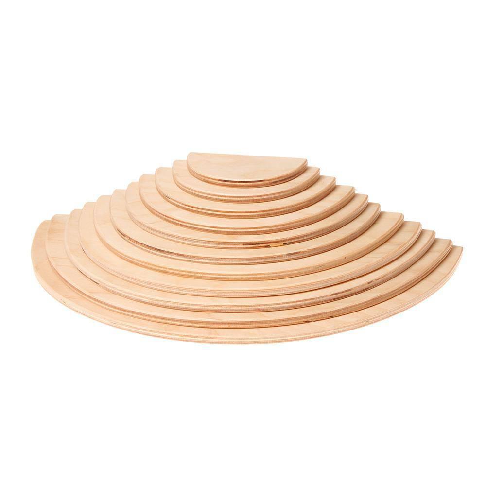 Wooden Semicircle Building Set - Why and Whale