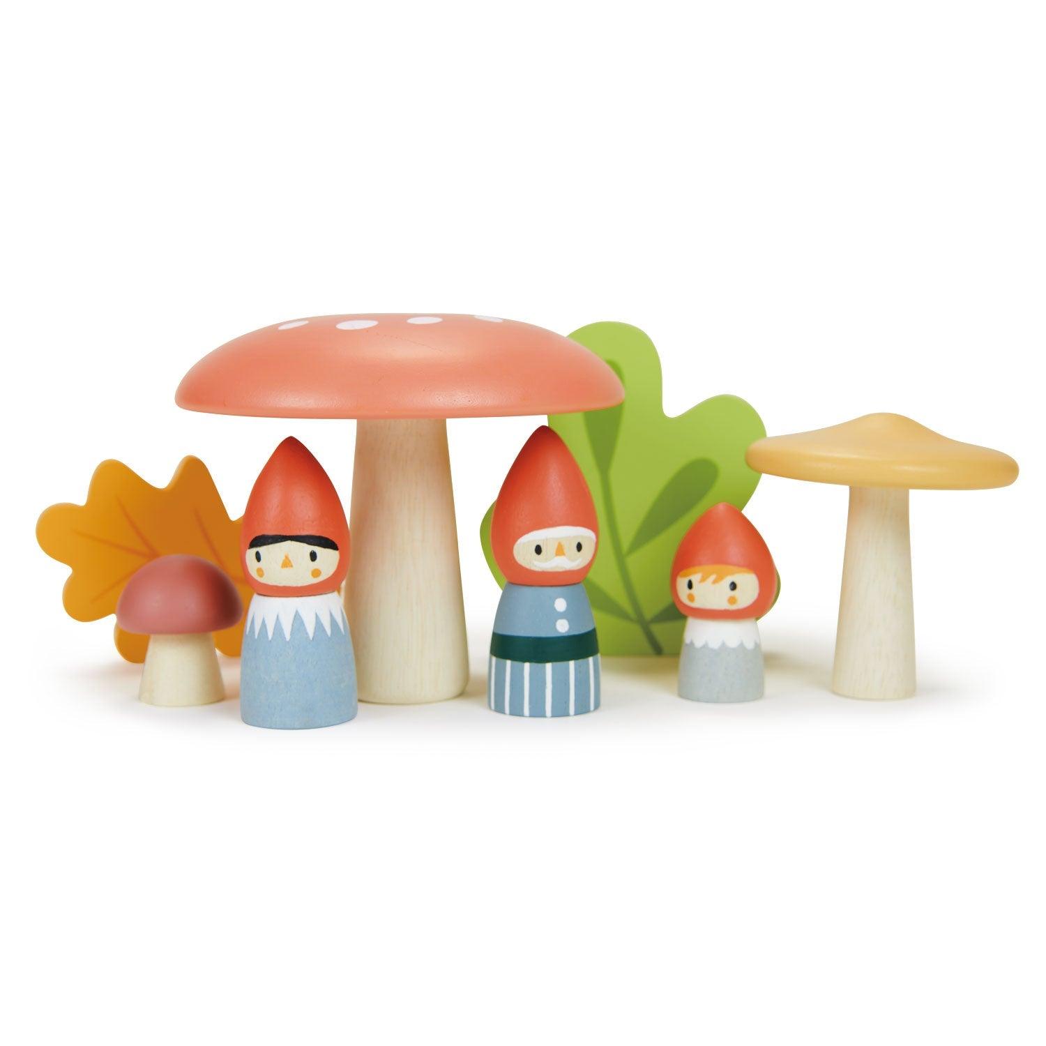 Woodland Gnome Family - Why and Whale