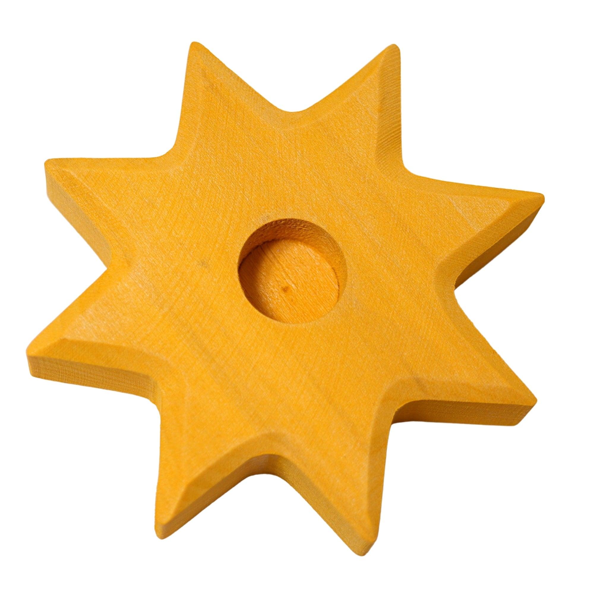 Yellow Star Candle Holder - Why and Whale