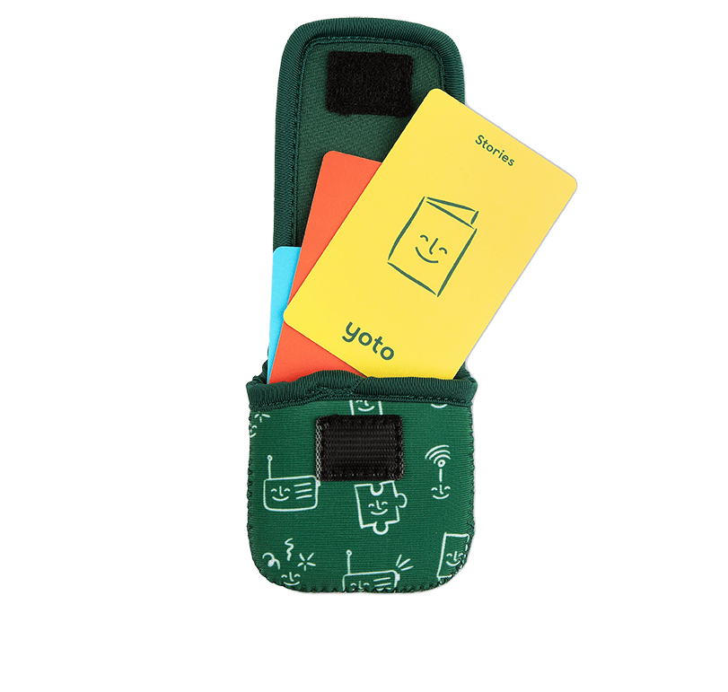 Yoto Card Pouch (holds up to 20 cards) - Why and Whale