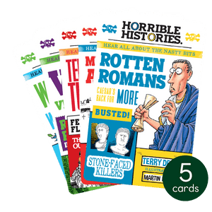 Yoto Horrible Histories Collection Volume 1 5pk - Why and Whale