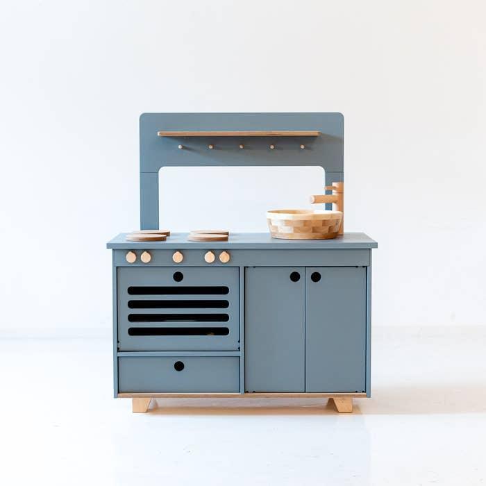 Zoe Wooden Play Kitchen - Why and Whale