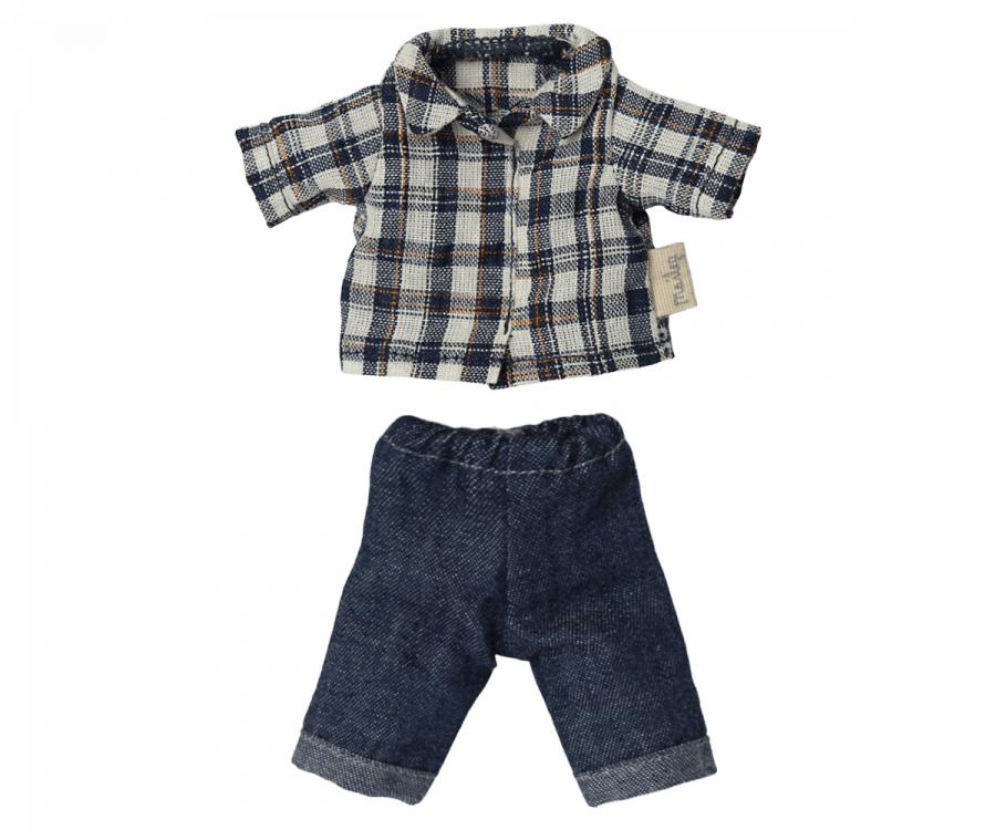 Maileg - Clothes for Dad mouse - Why and Whale