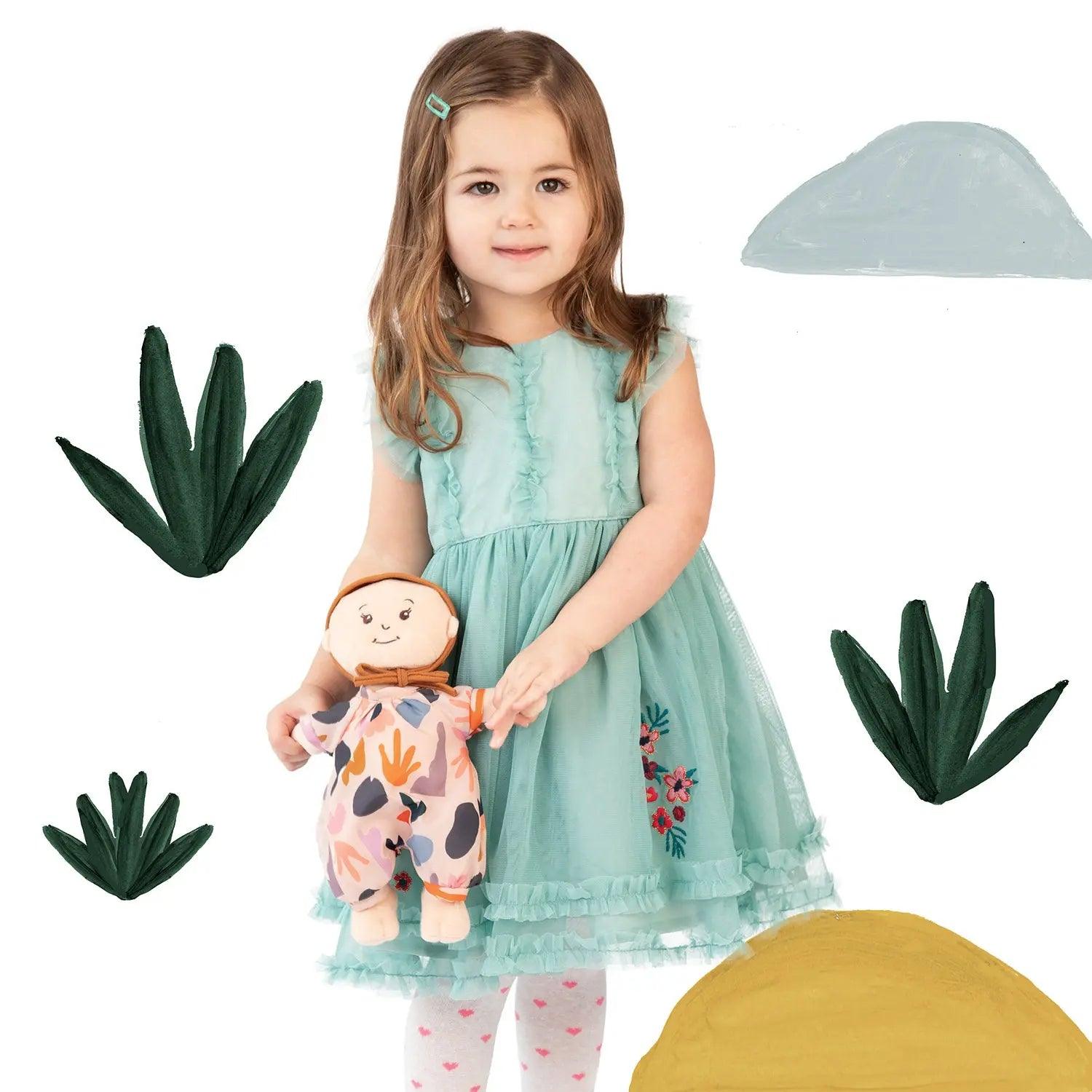 Wee Baby Stella Botanical Garden outfit - Why and Whale