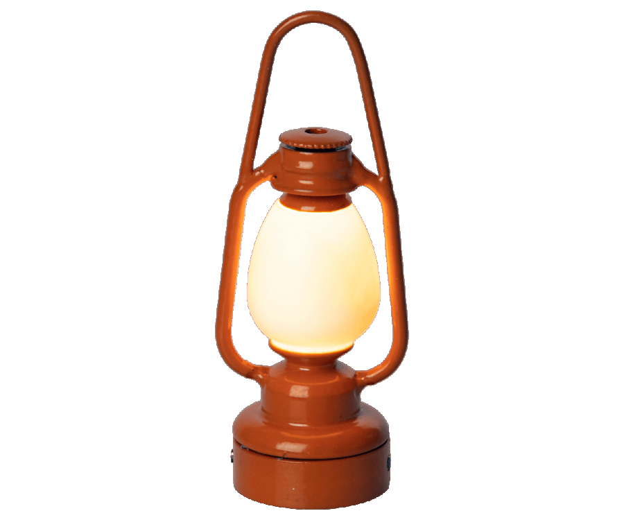 Maileg - Vintage Lantern (lights up), orange