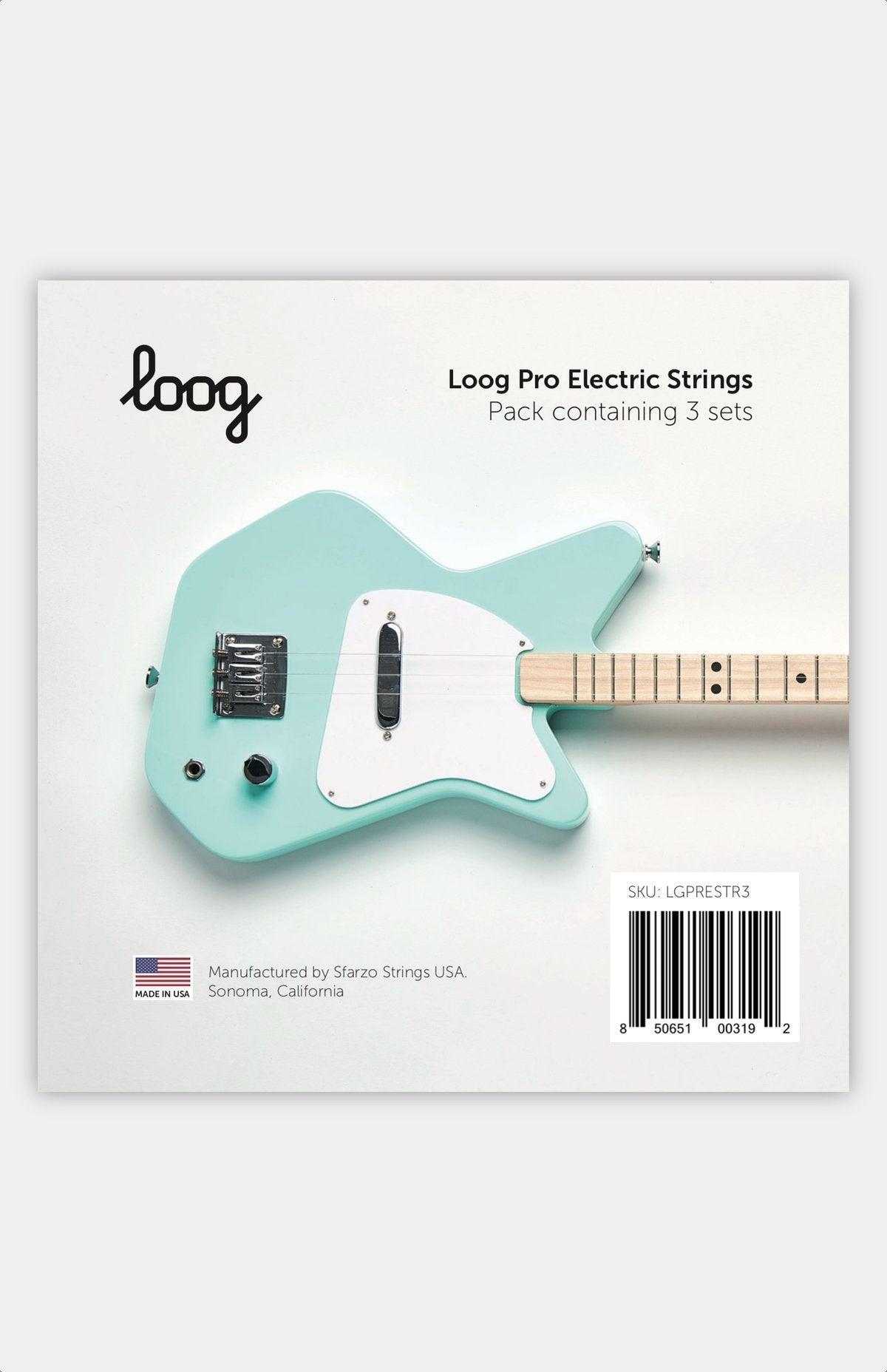 Loog Pro Electric Guitar Strings - Why and Whale