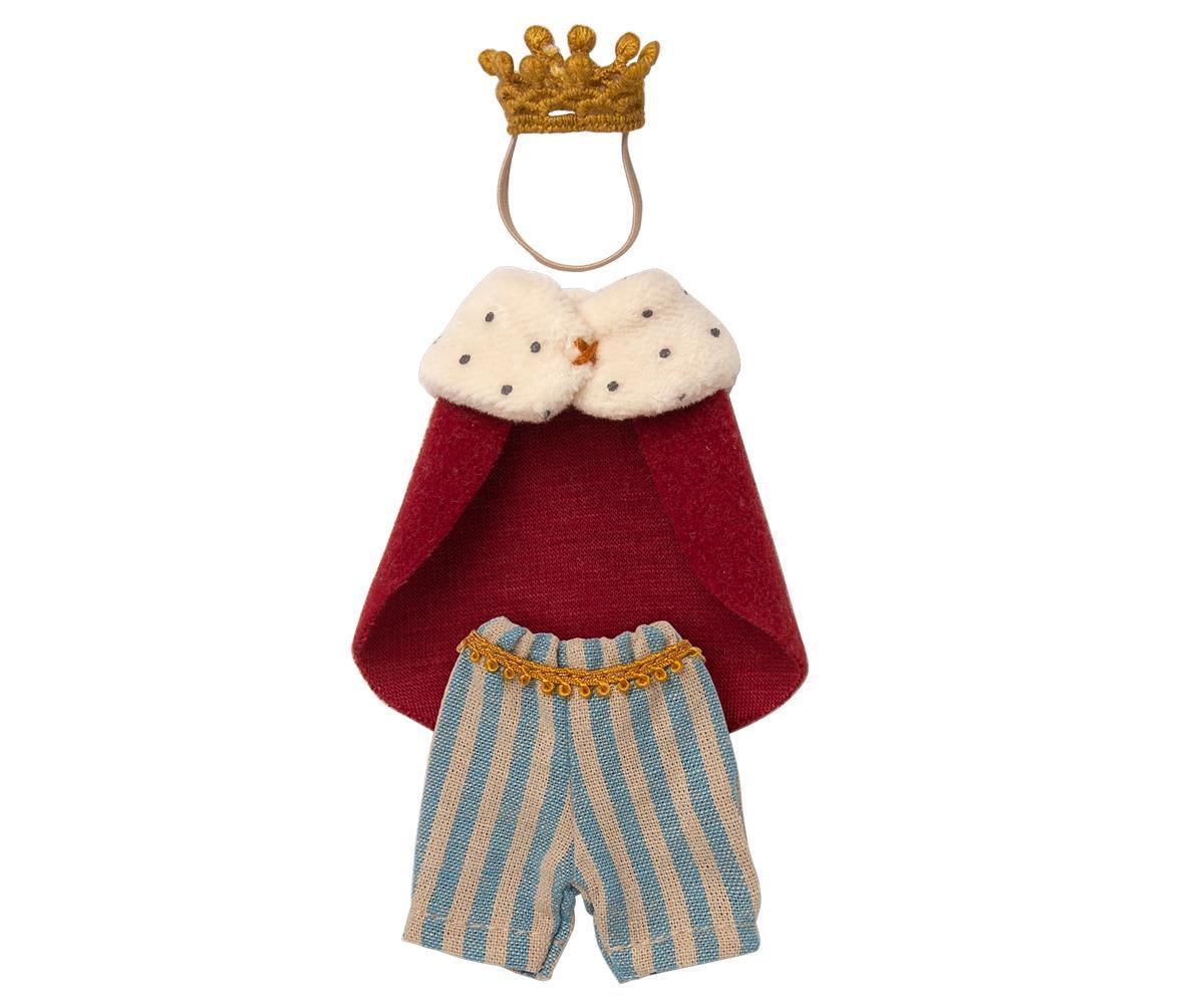 Maileg - King Clothes for Mouse, New - Why and Whale