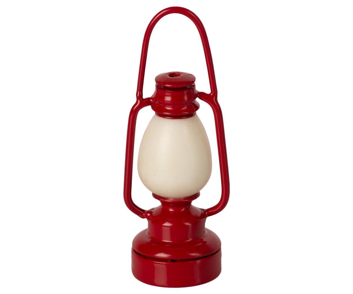 Maileg - Vintage Lantern, Red (Lights Up) - Why and Whale