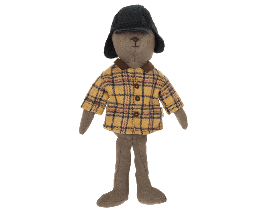 Maileg Woodsman jacket and hat for Teddy dad - Why and Whale