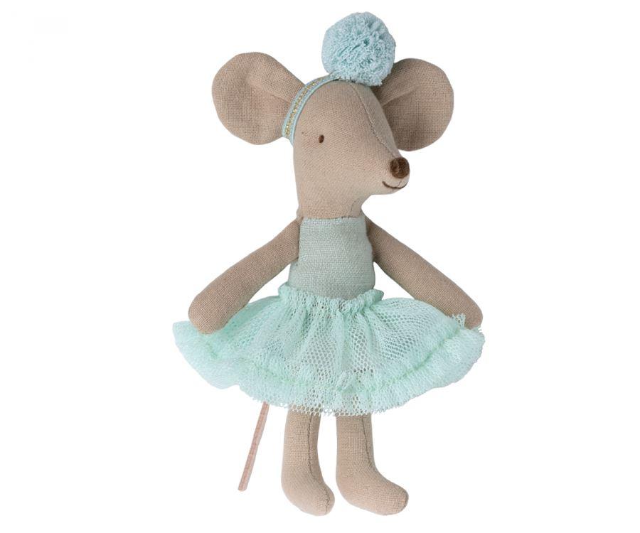 Presale Ballerina mouse, Little sister | Light mint - Why and Whale