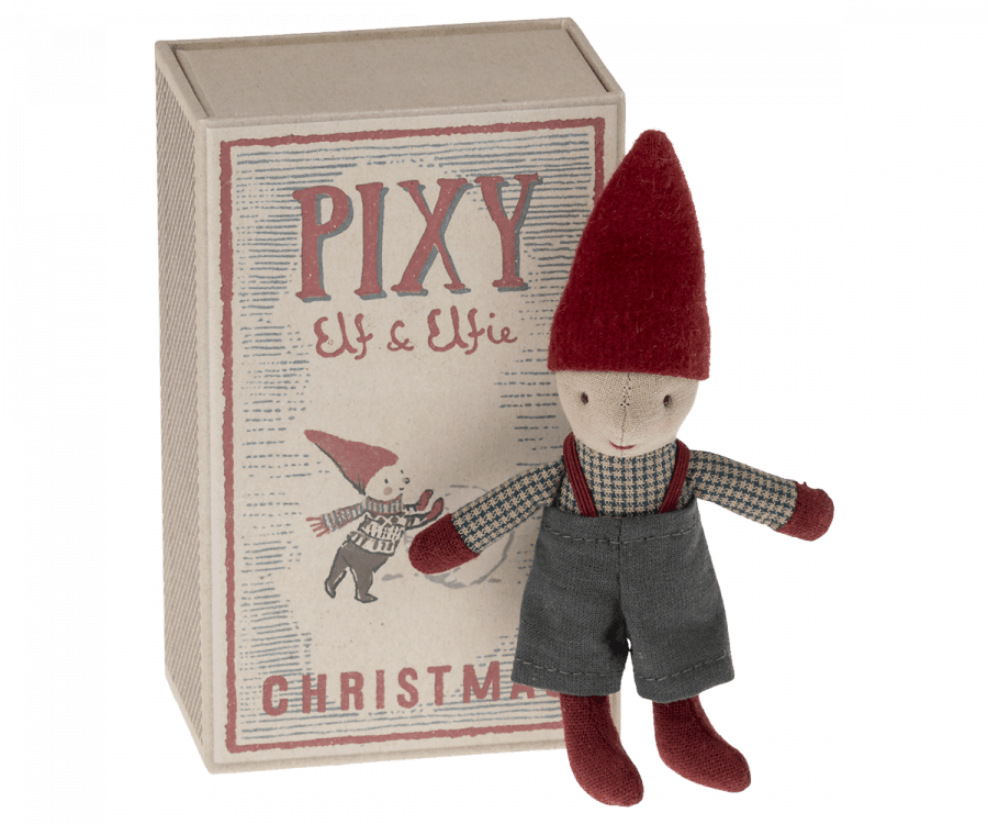 presale Maileg - Pixy Elf in matchbox - Why and Whale