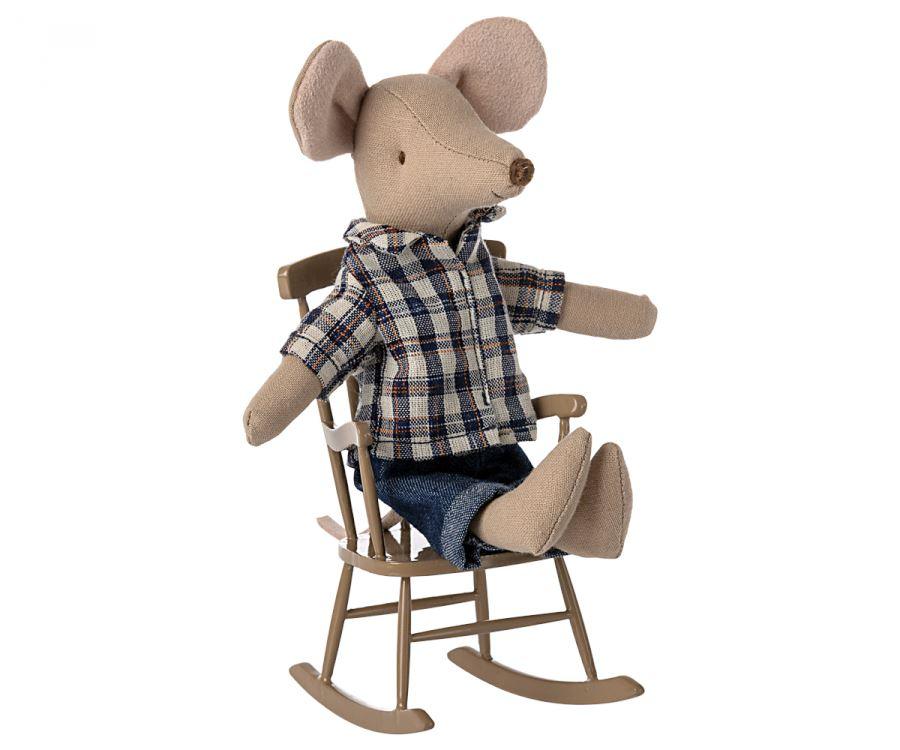 Presale Rocking chair, Mouse | Light brown - Why and Whale
